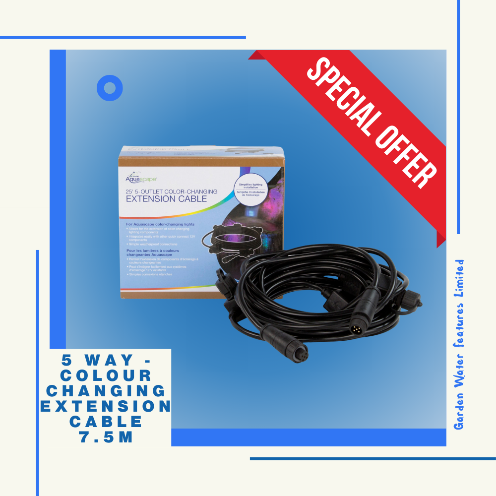 Lighting - Extension Cable - 5 Way - Colour