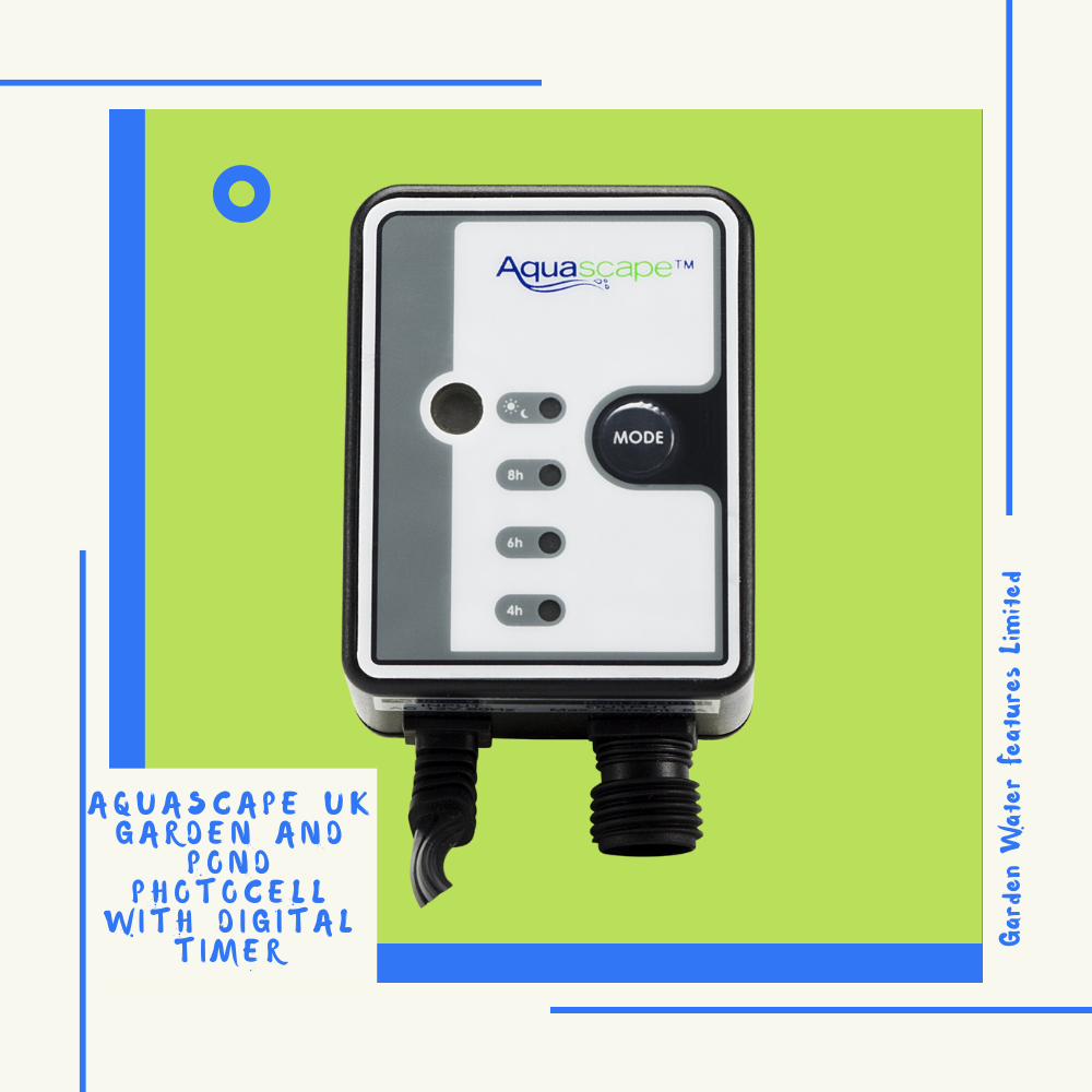 Aquascape Photocell With Digital Timer - Garden Water Features