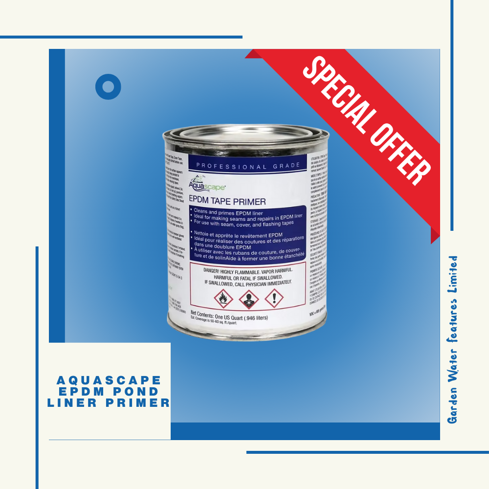 Aquascape EPDM pond liner primer