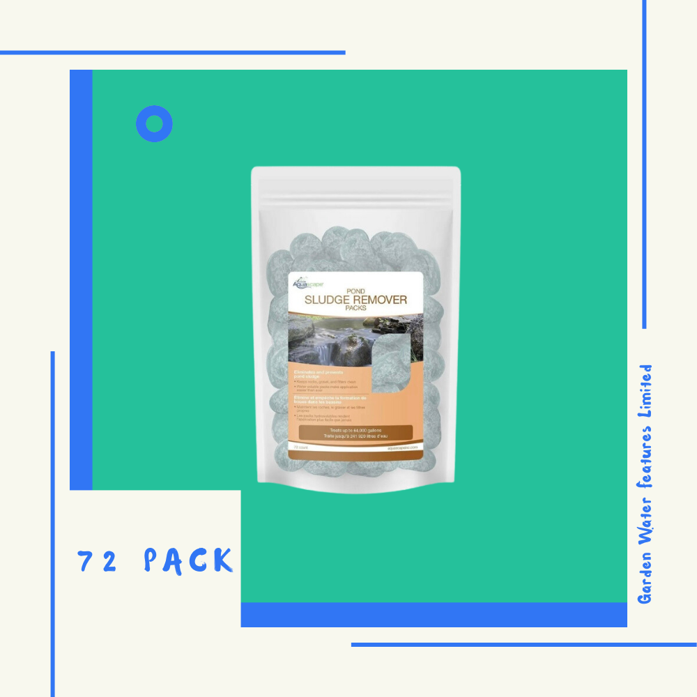 Eco-Friendly Pond Cleaning Solution - Sludge Remover Packs