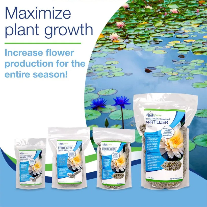 One-Time Pond Plant Fertiliser – Feeds for 6 Months