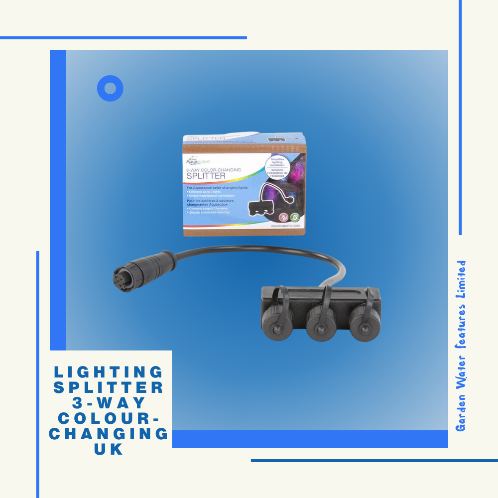 Aquascape 3 Way Colour Changing Splitter