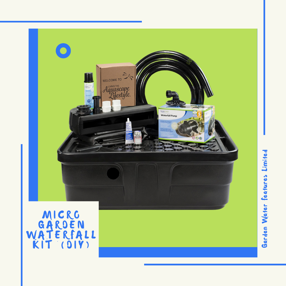Micro - Garden Waterfall Kit (DIY) - Garden Water Features
