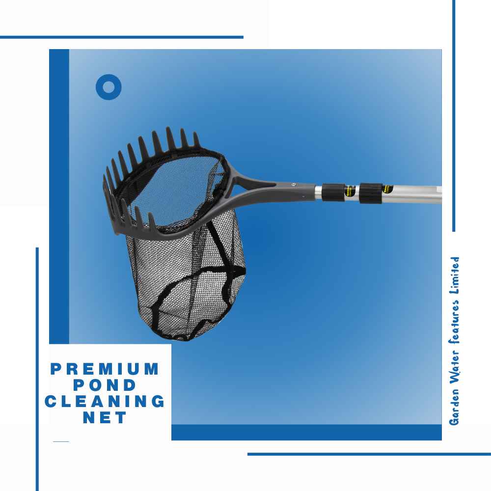 Premium Pond Cleaning Net - Pond Shark Pro - WaterFeature.Shop