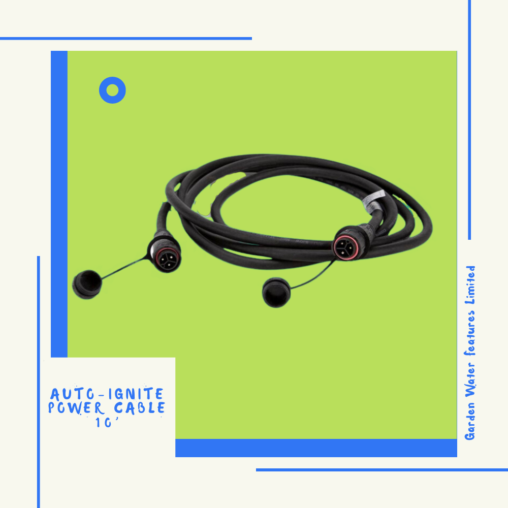 Replacement Auto-Ignite Power Cable 10’