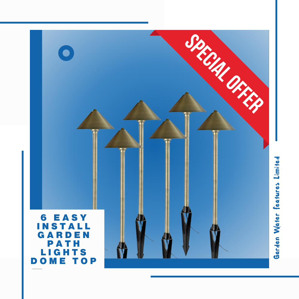 Dome Top Landscape Light - 6 Pack