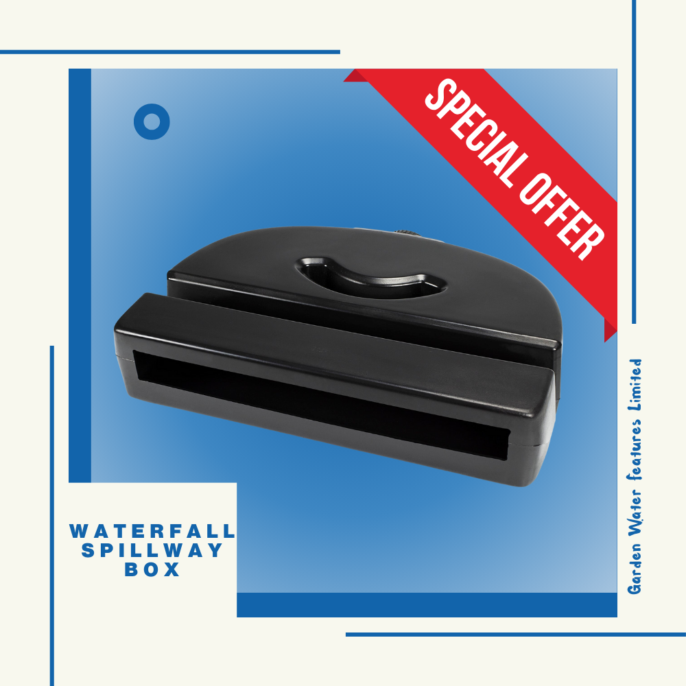 Waterfall Spillway Box - 22" (56cm) - WaterFeature.Shop
