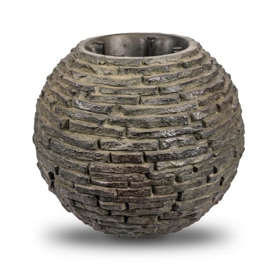 45cm Sphere Slate - Garden Water Feature