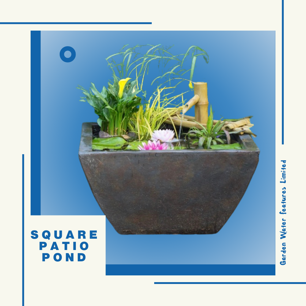 Square Patio Pond