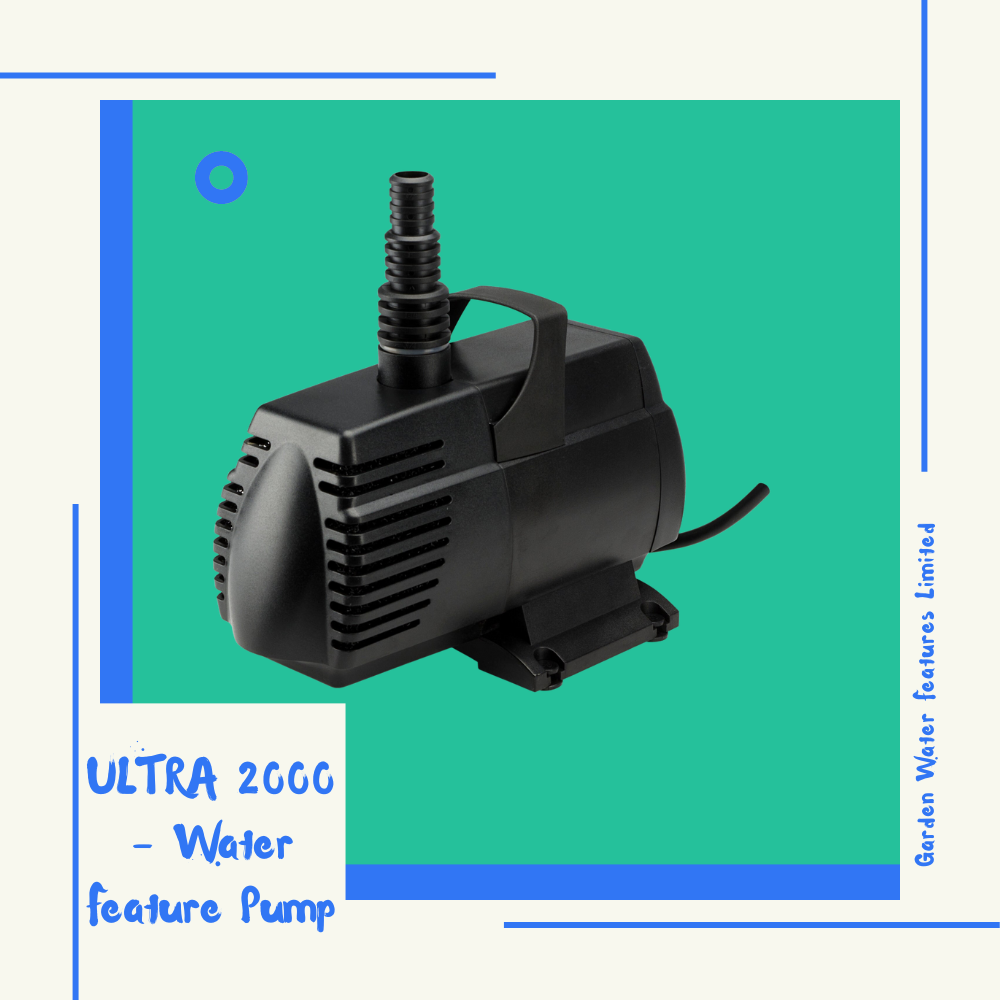 ULTRA 2000 - Water Feature Pump - WaterFeature.Shop