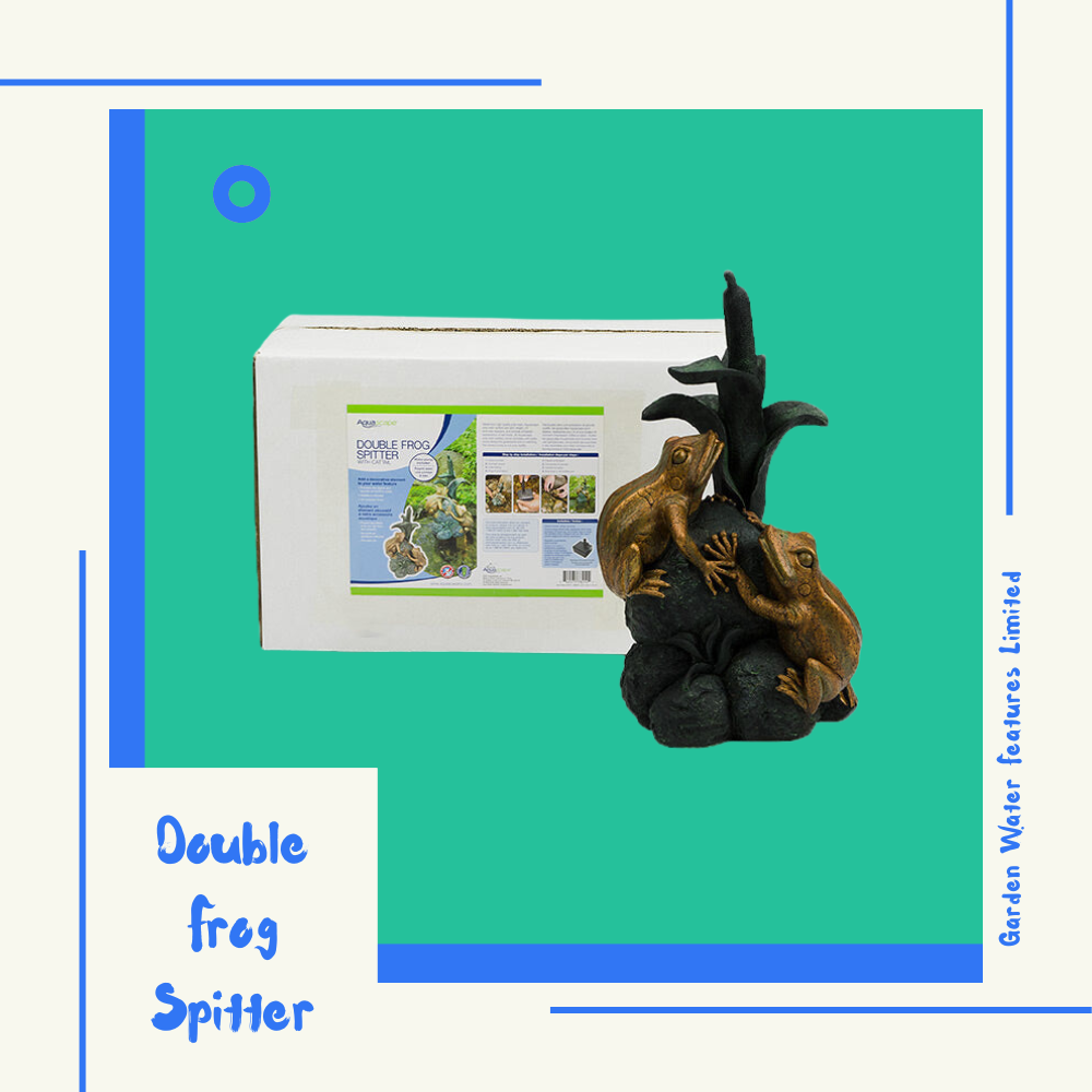 Double Frog Spitter - WaterFeature.Shop
