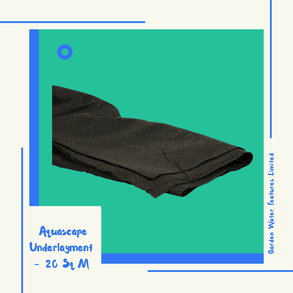 Aquascape Underlayment - 20 Sq M - WaterFeature.Shop