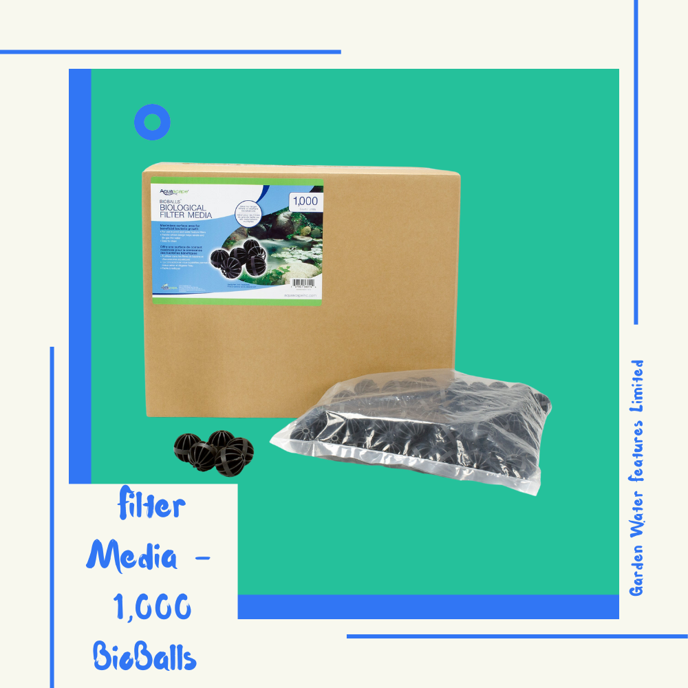 Filter Media - 1,000 BioBalls - WaterFeature.Shop