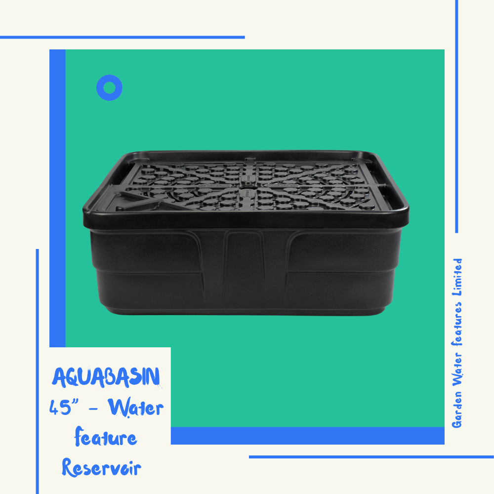 AQUABASIN 45” - Water Feature Reservoir - WaterFeature.Shop