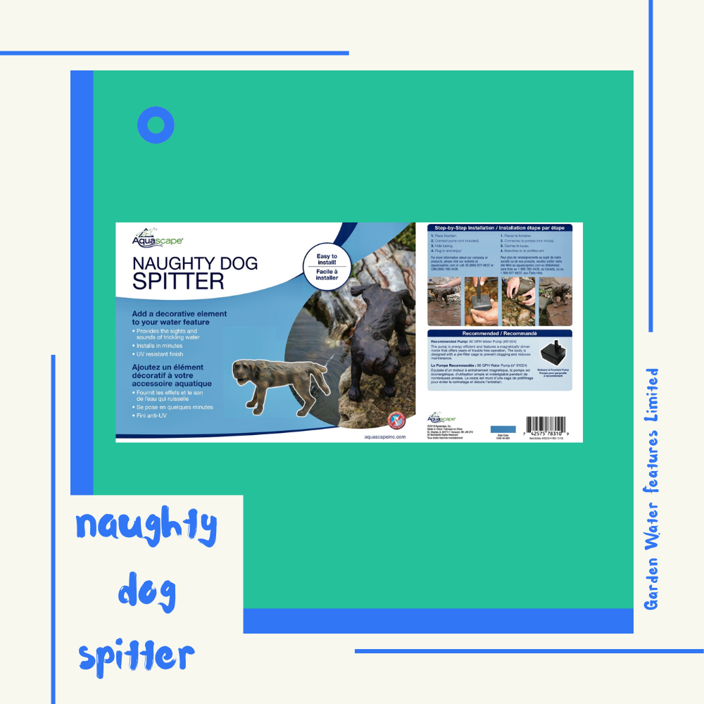 Naughty Dog Spitter - WaterFeature.Shop