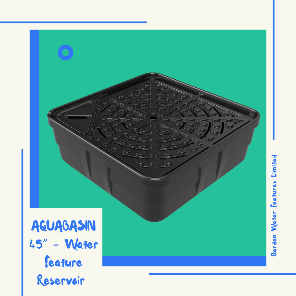 AQUABASIN 45” - Water Feature Reservoir - WaterFeature.Shop