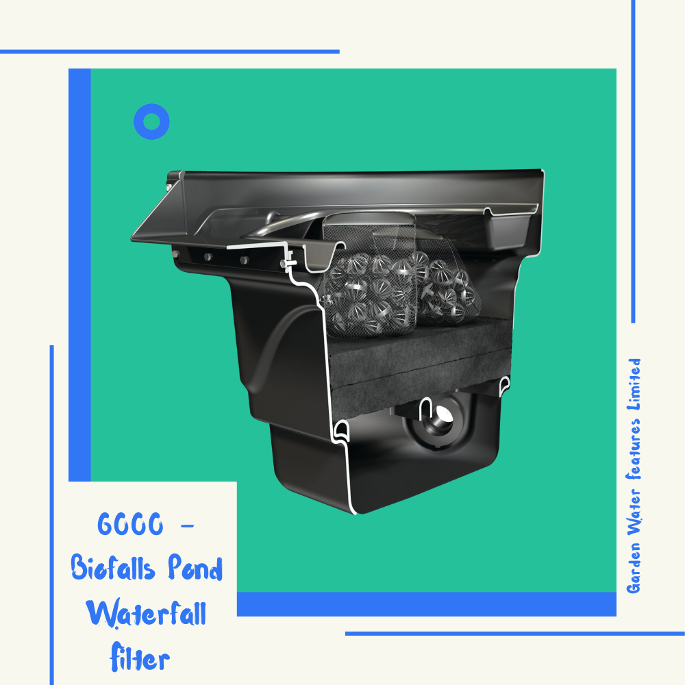 6000 - Biofalls Pond Waterfall Filter - WaterFeature.Shop