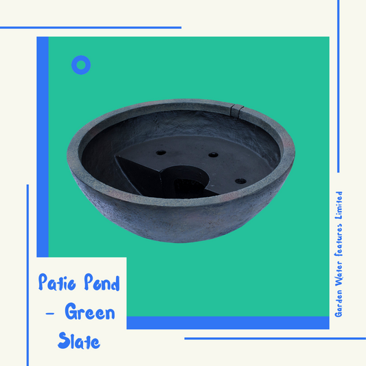 Patio Pond - Green Slate - WaterFeature.Shop
