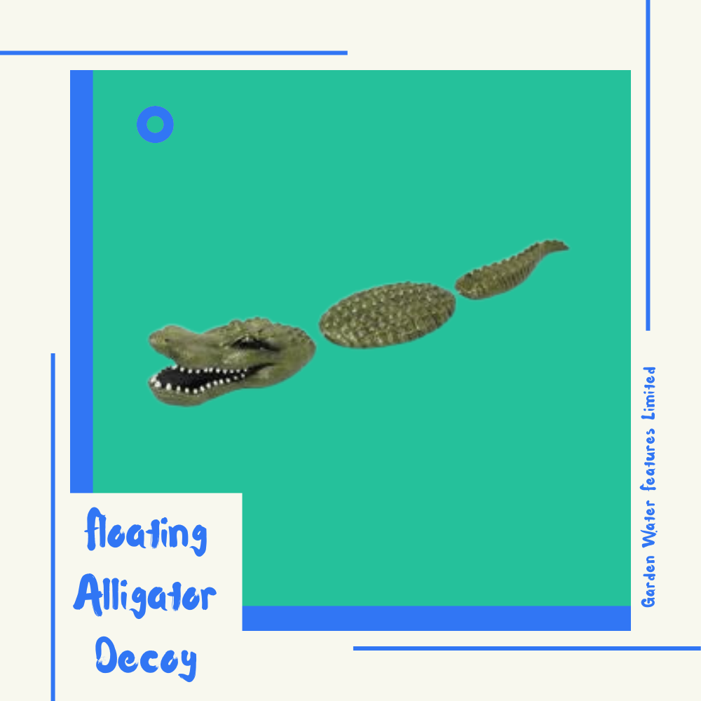 Floating Alligator Decoy - WaterFeature.Shop