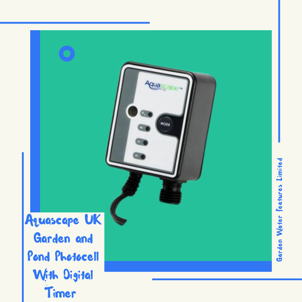 Garden Pond Photocell With Digital Timer - WaterFeature.Shop