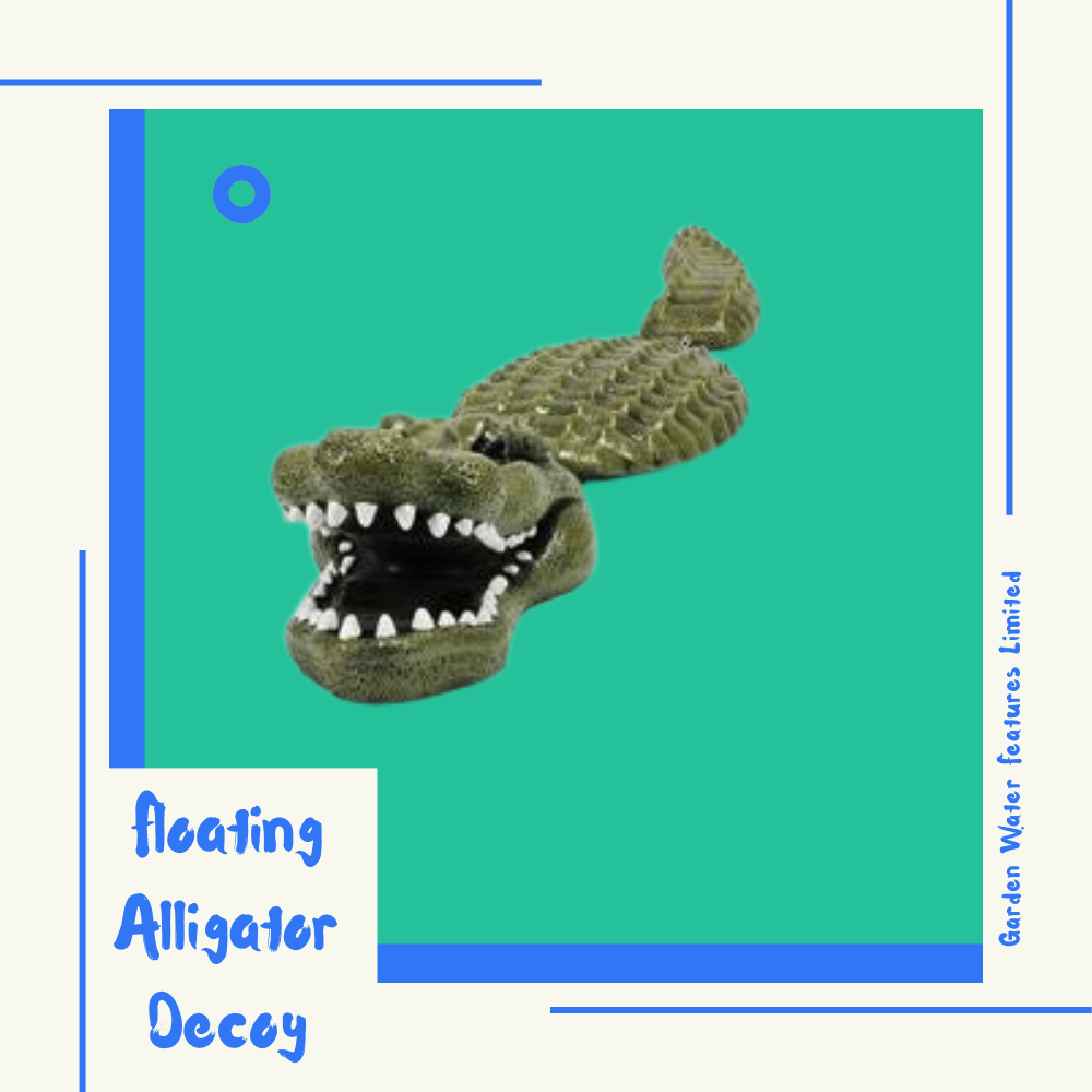 Floating Alligator Decoy - WaterFeature.Shop