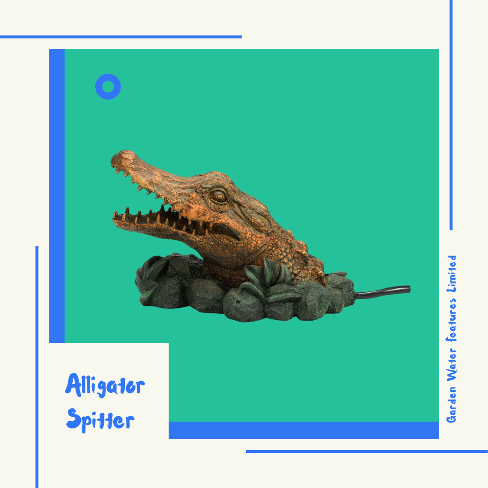 Alligator Spitter - WaterFeature.Shop