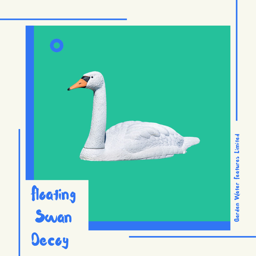 Floating Swan Decoy