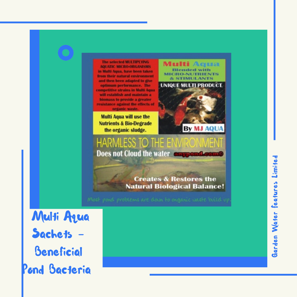 Multi Aqua - Beneficial Bacteria - Pond Treatment