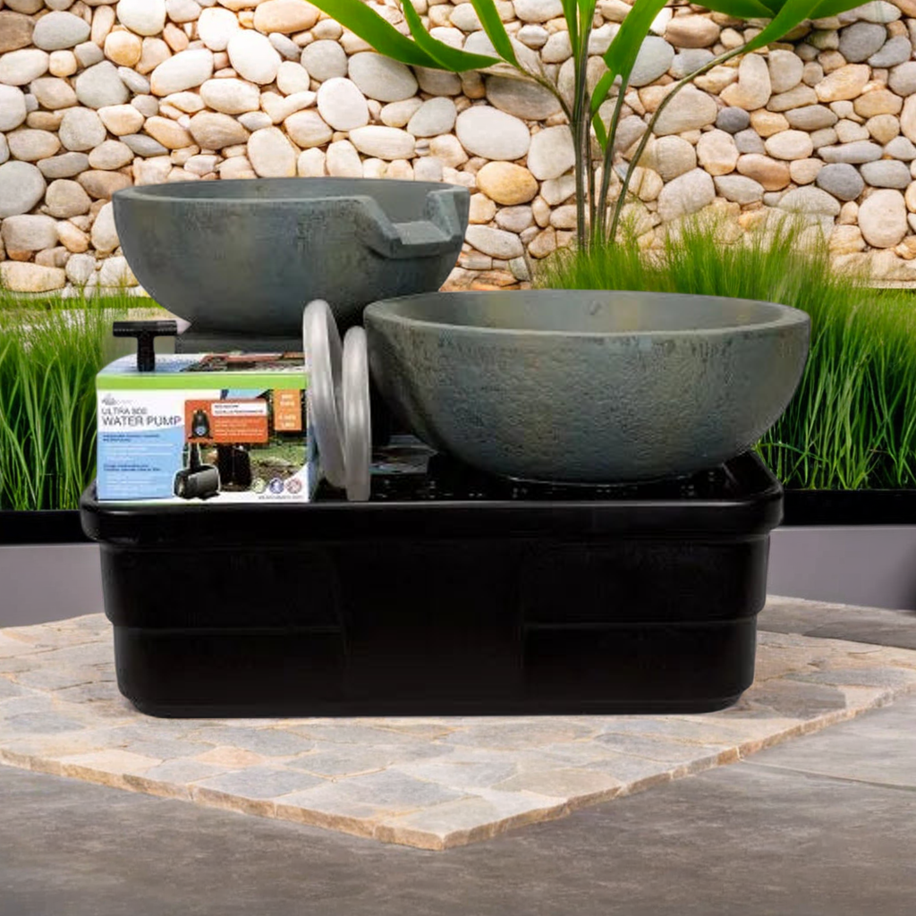 Spillway Bowl and Basin Water Feature Kit 49/52 cm (19”/21”)