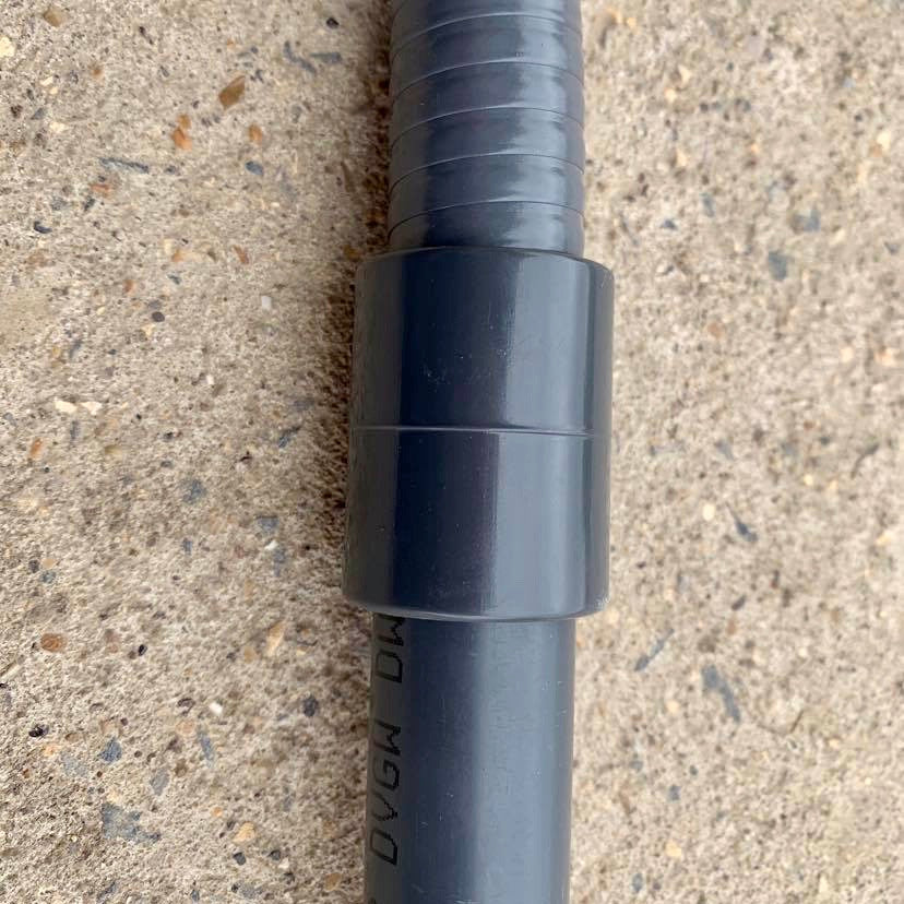 25mm - Socket - Straight Coupler - WaterFeature.Shop