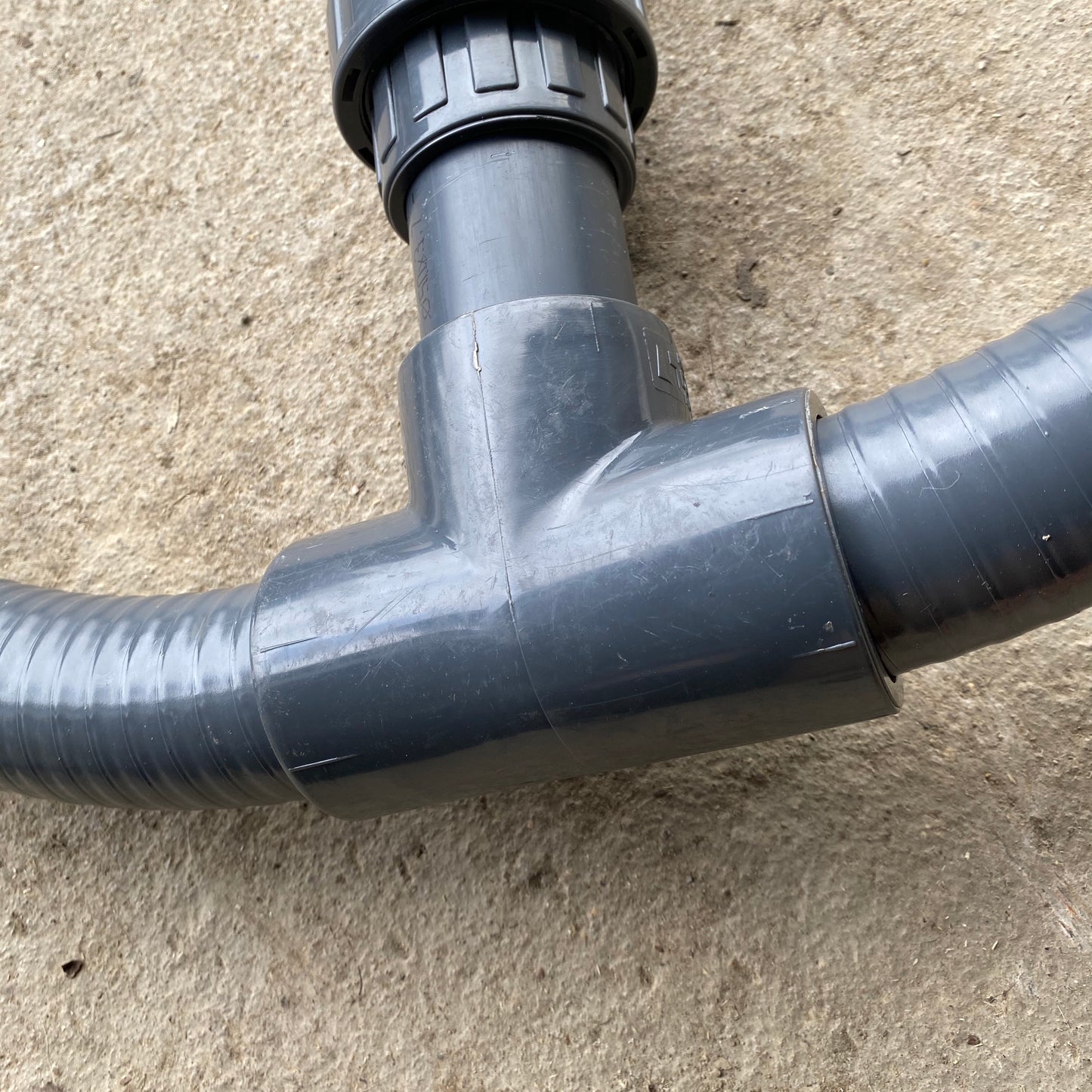 50mm - Solvent 3 Way Tee - WaterFeature.Shop