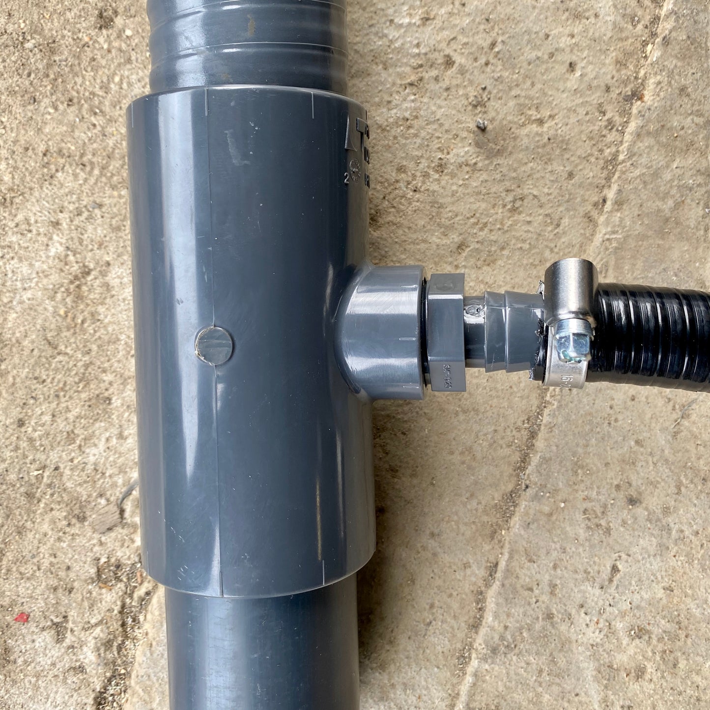 50mm to 3/4” Female Thread Reducing Tee - WaterFeature.Shop