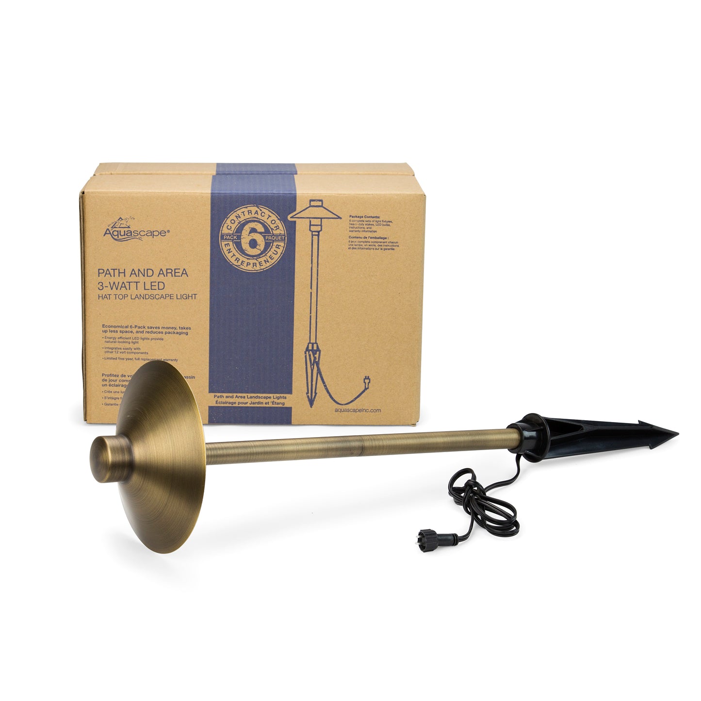 Garden Path and Area Landscape Lights - Top Hat - WaterFeature.Shop
