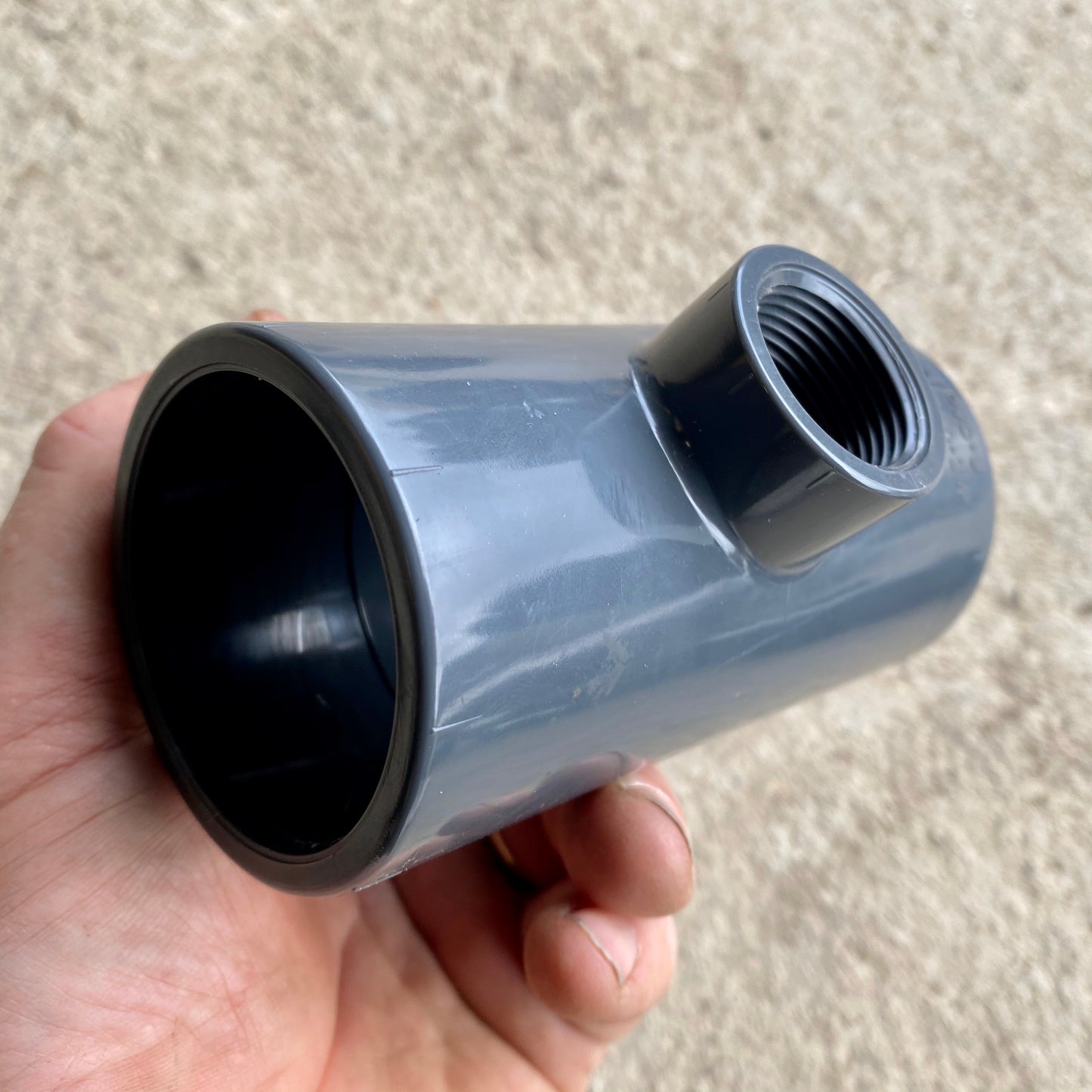 50mm to 3/4” Female Thread Reducing Tee - WaterFeature.Shop