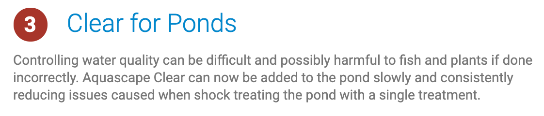 Refill - Clear for Ponds - WaterFeature.Shop