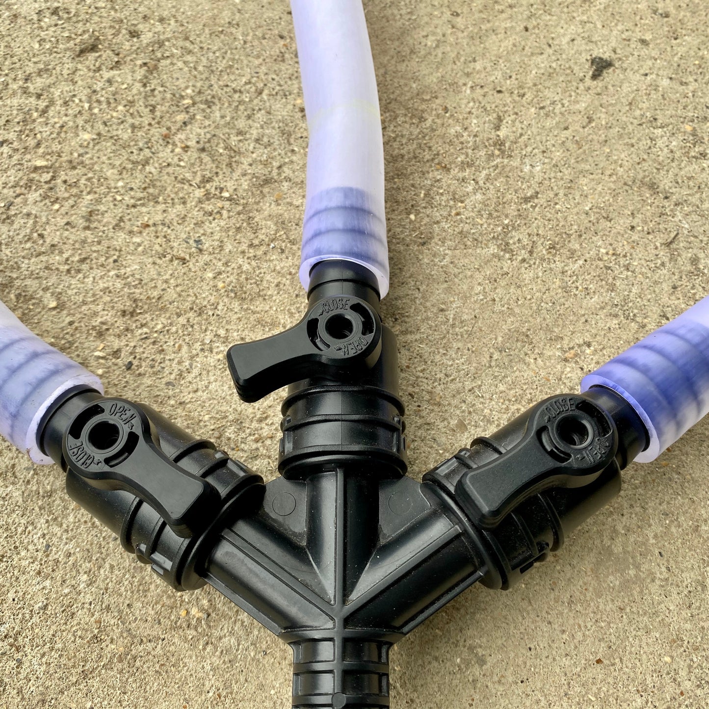 3-Way - 1/2 Inch Male to Barbed (20mm) 3/4 Inch - WaterFeature.Shop