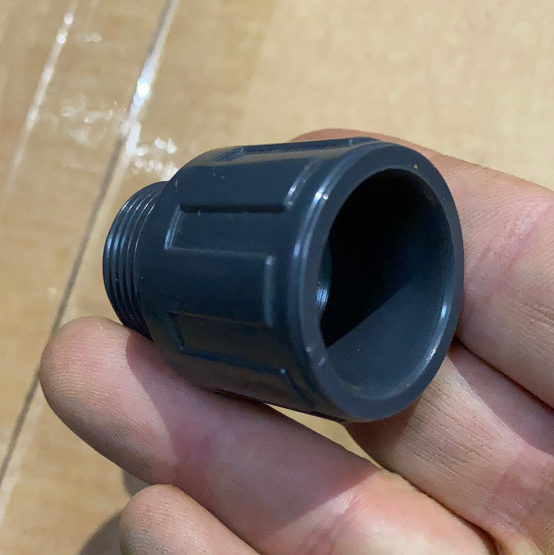 3/4 Inch Male - 25mm Slip - WaterFeature.Shop