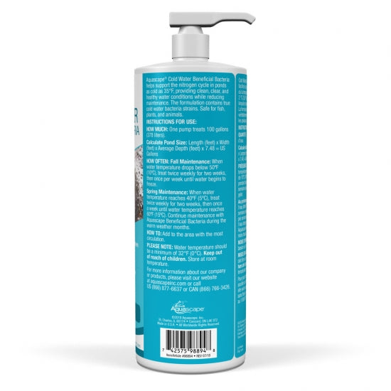 Cold Water - Beneficial Bacteria - WaterFeature.Shop