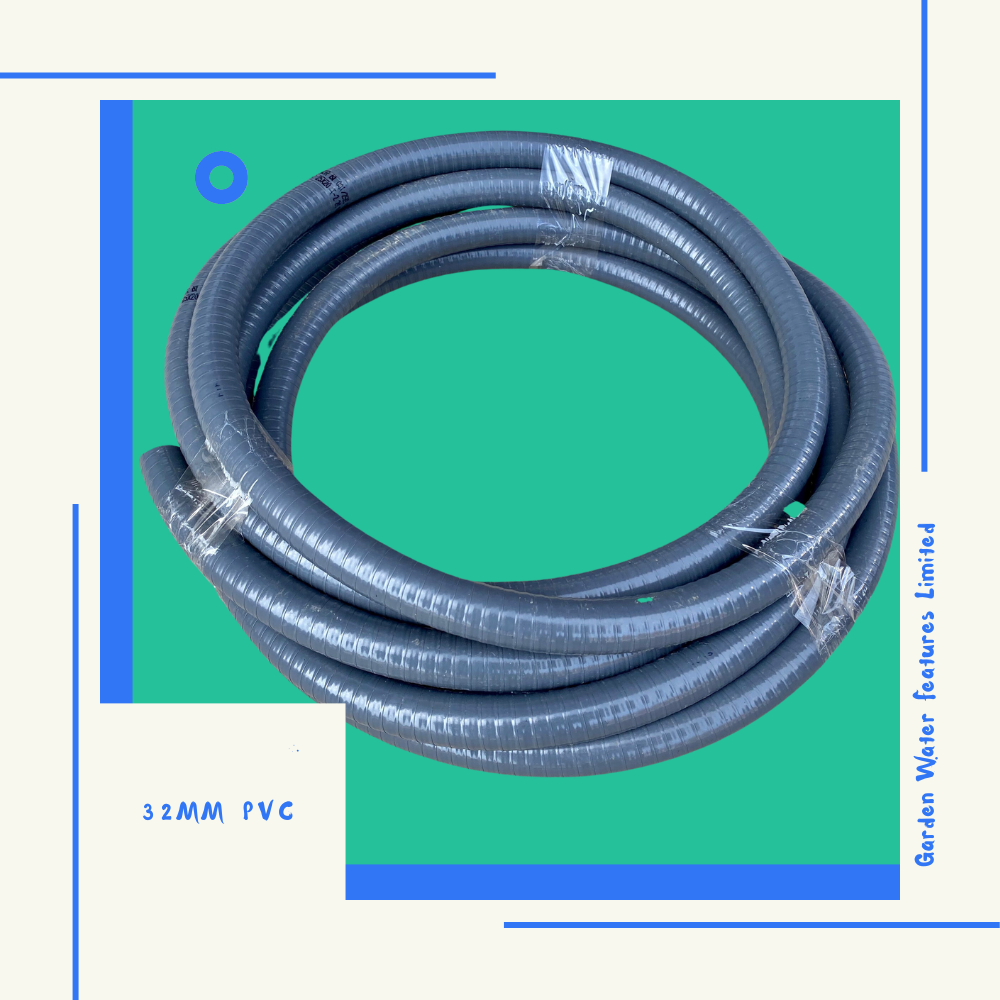 Pond Hose - Solvent - Flexible PVC Pipe - WaterFeature.Shop