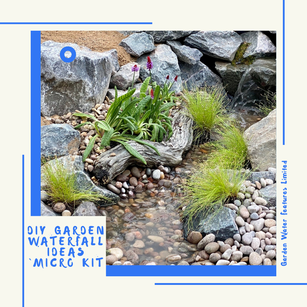 Small Garden Waterfall  - Garden Water Features