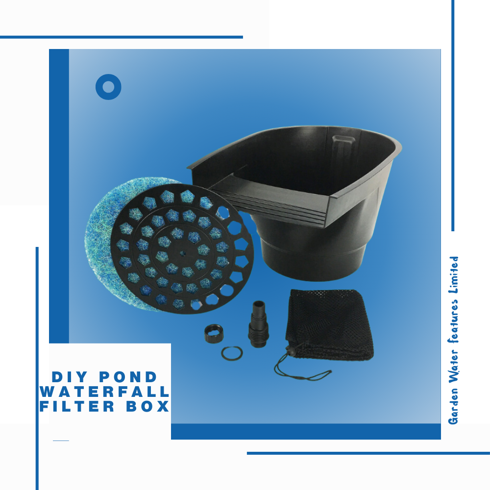 DIY - Pond Waterfall Filter Box - WaterFeature.Shop