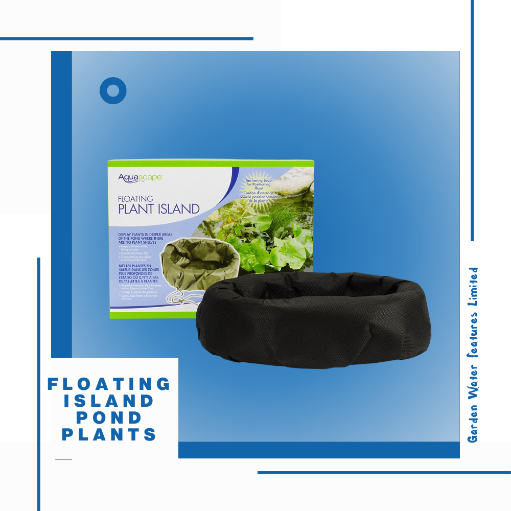 Floating Pond Planter - Island