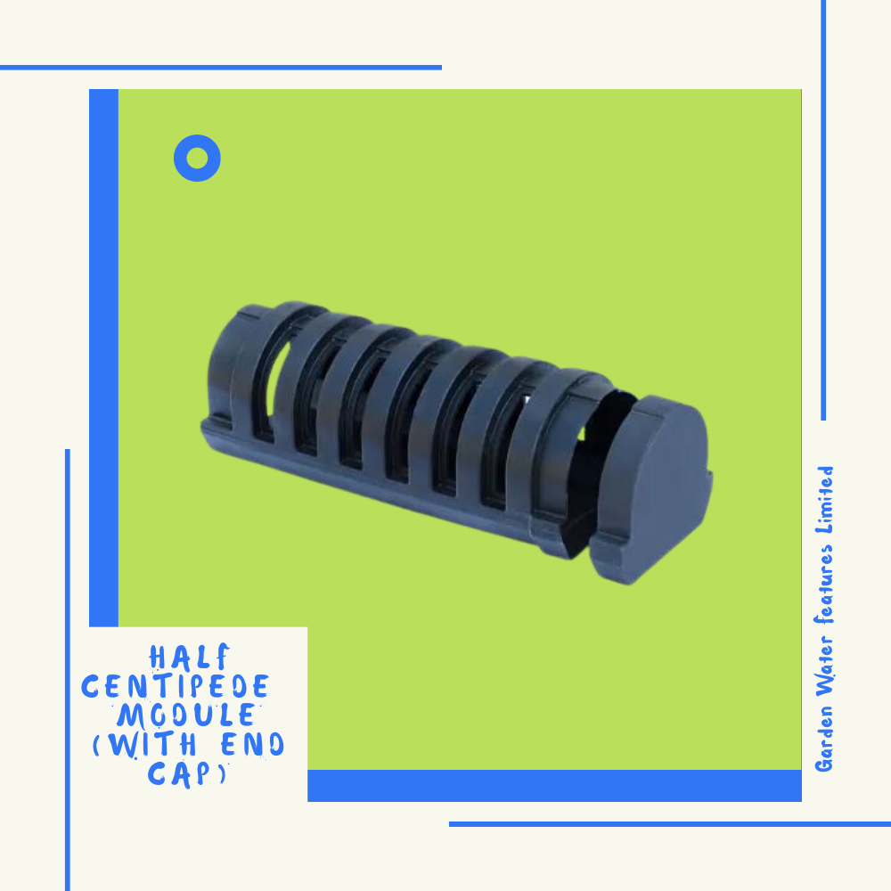 Half Centipede® Module (Cap not included) - Garden Water Features