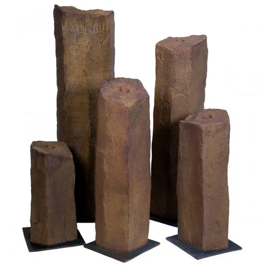 Faux Basalt Column Set of Five