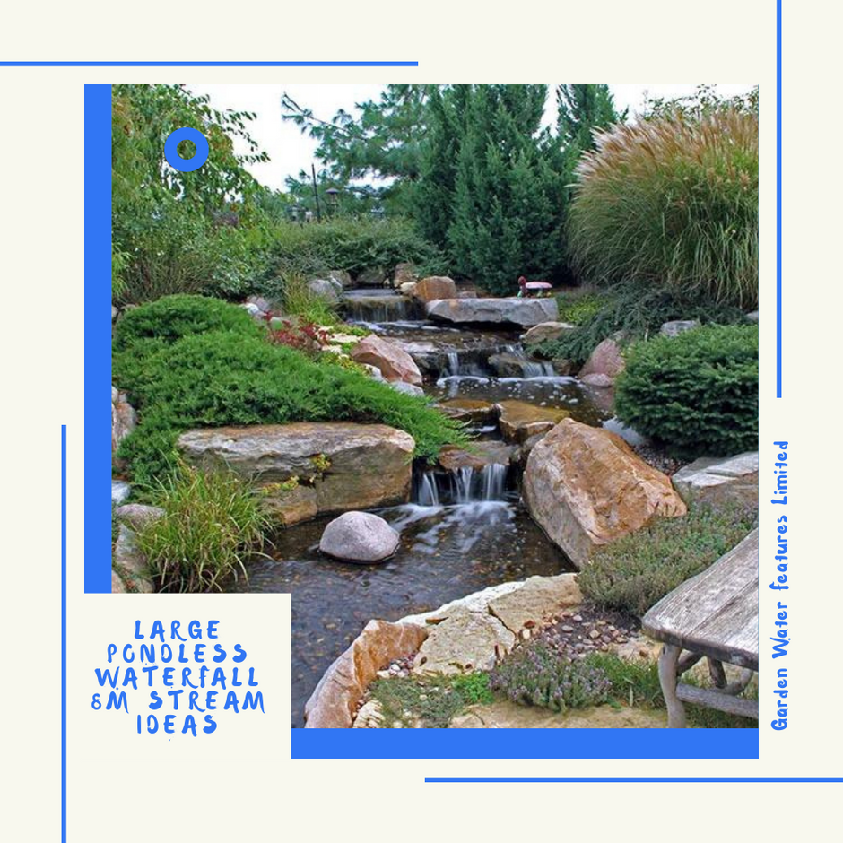 Garden Waterfall Kits (Aquascape Waterfall Kits) UK Dealer