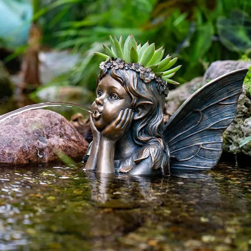 Pond Fairy Water Feature Spitter