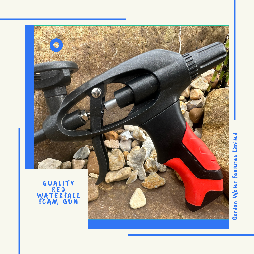 Quality Red Waterfall Foam Gun - Garden Water Features