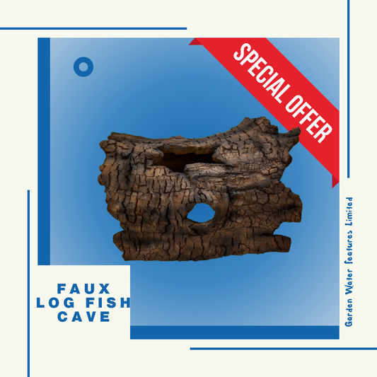 Faux Log Fish Cave