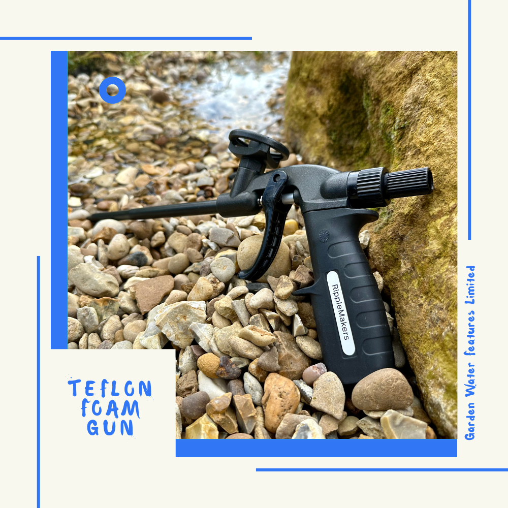 Teflon Foam Gun - Garden Water Feature