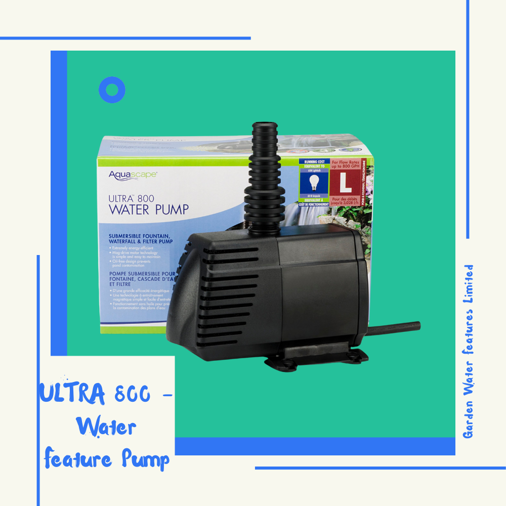 ULTRA 800 - Water Feature Pump - WaterFeature.Shop